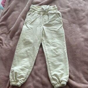Kith kids sweatpants yellow size 3